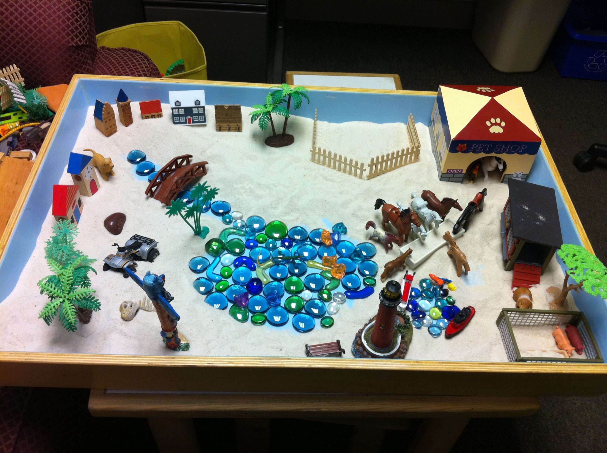 Sand Tray Therapy Play Therapy or Just Play? Olive Branch Therapy